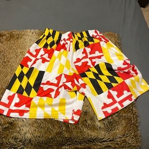 Maryland Flag Shorts